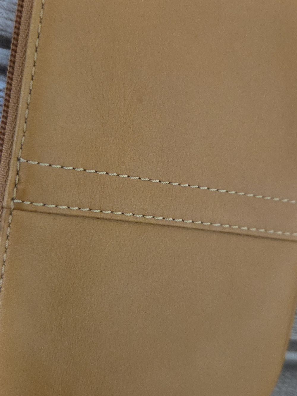 Coach Tan Butter Smooth Leather Wrislet Wallet Coin Purse Small - Picture 11 of 13